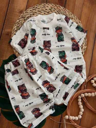 تیشرت شلوارک پنبه ۱ الی ۶ سال