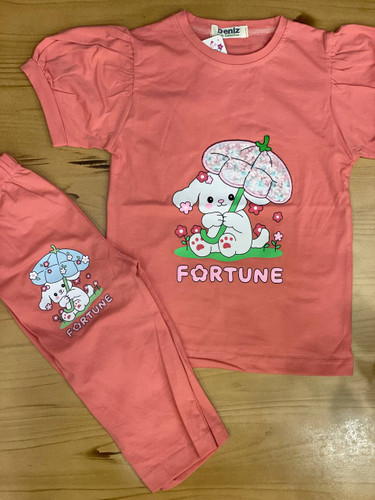 تیشرت شلوارک دخترانه ۴ الی ۶ سال