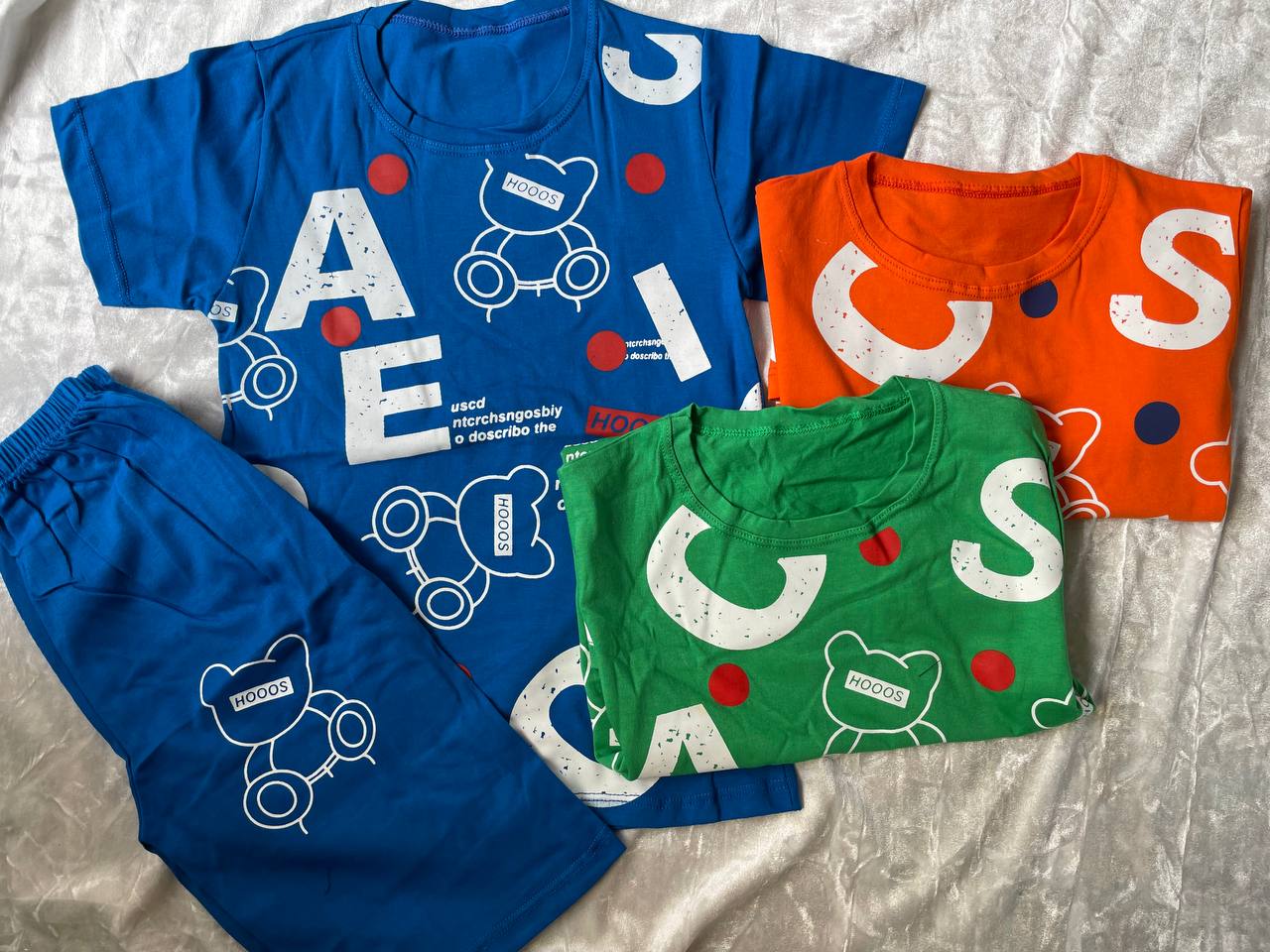 تیشرت شلوارک پسرانه ۴ الی ۶ سال